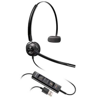 Plantronics EncorePro HW545 USB 3-in-1 PC Headset - Ex Demo